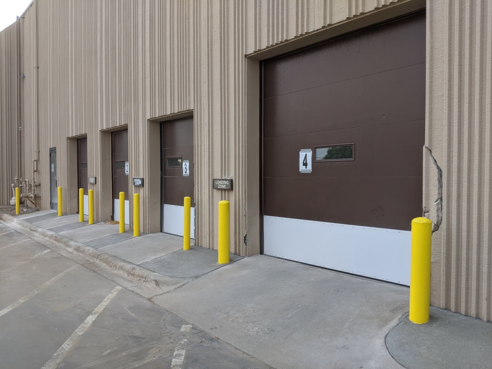 Loading Dock Warehouse Bollards