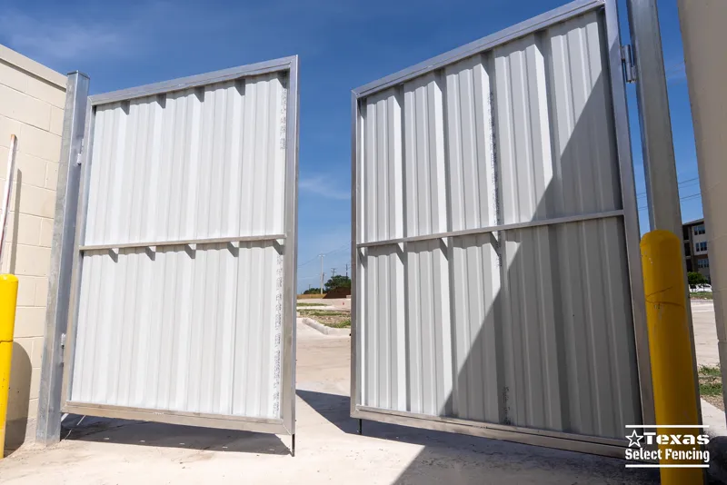 Dumpster enclosure gates — Dallas, TX