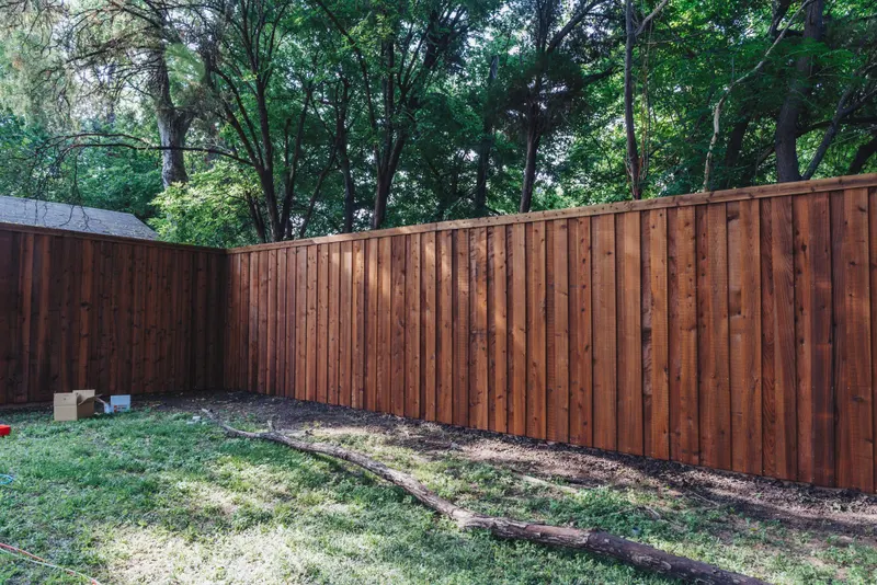 Cedar Fence Installation in Dallas, TX