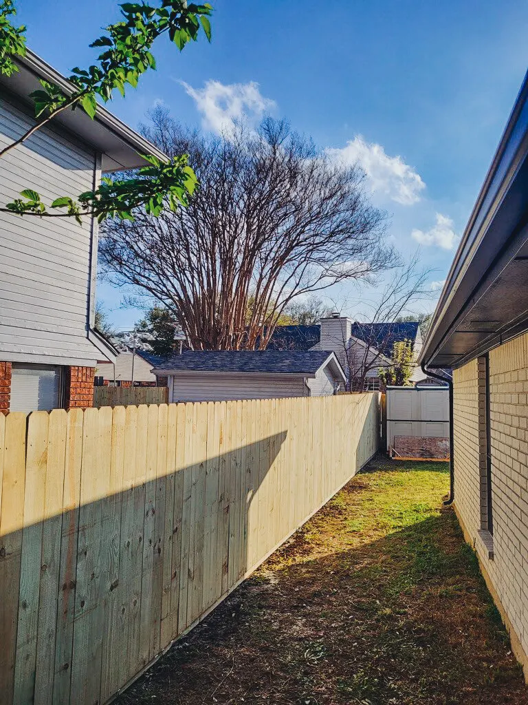 Pine Fence Installation In Grand Prairie, Texas — Texas Select Fencing, fence company serving Grand Prairie, Texas