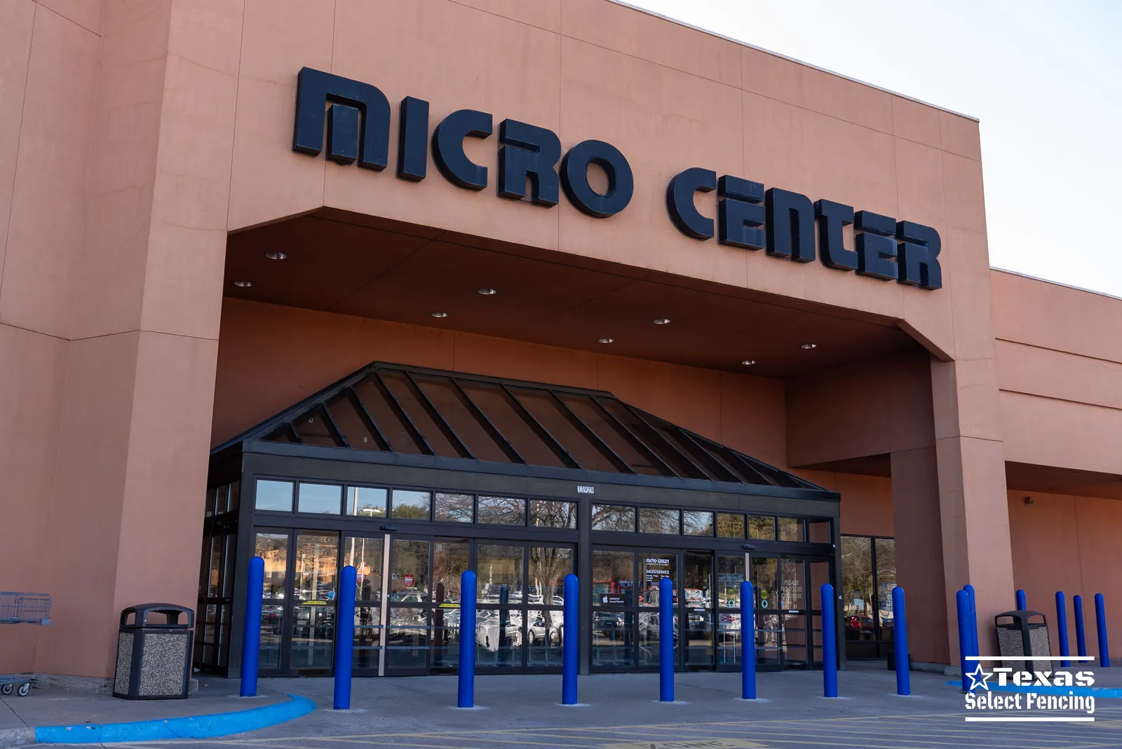 Micro Center Dallas – Protective Bollard Installation