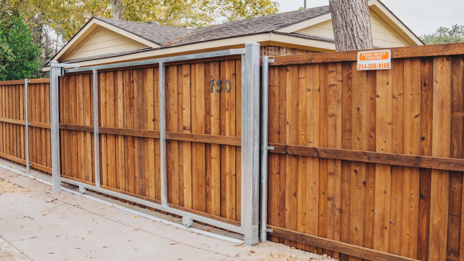 Sliding Gate Installation In Garland, Texas