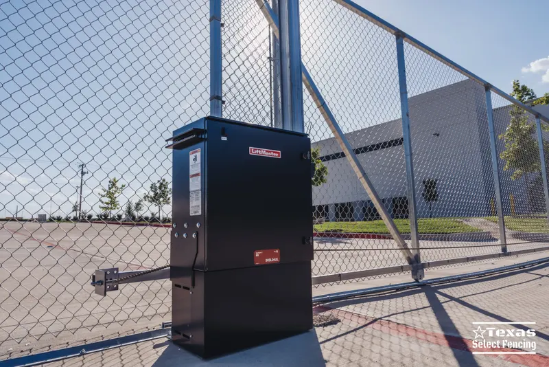 Security Chain Link Gate Installation in Mesquite, Texas