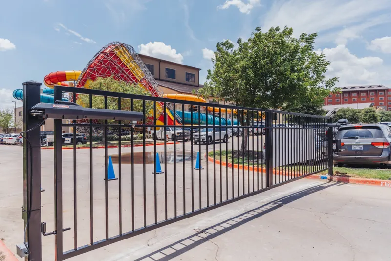 Security Gates - The Great Wolf Lodge