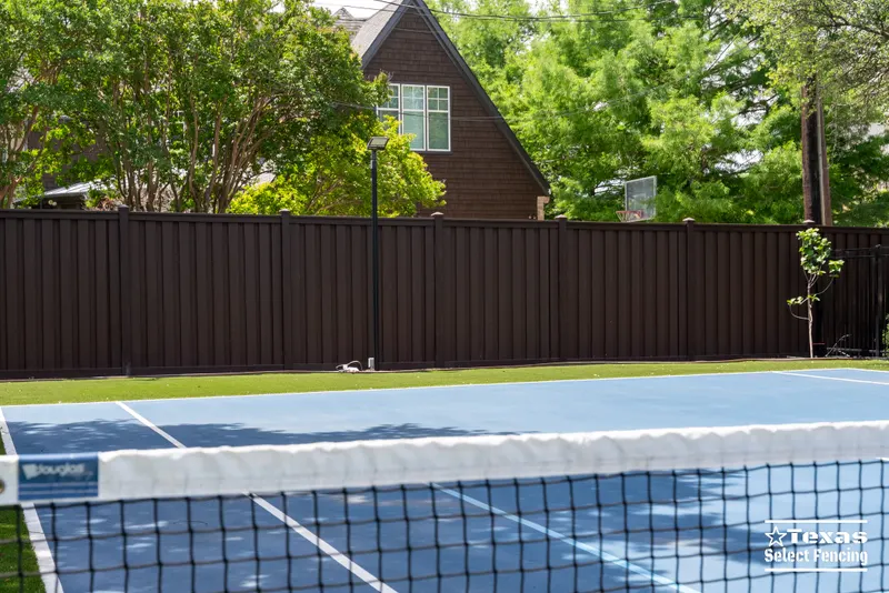 8' Trex Seclusions Composite Fence Installation in Dallas, Texas